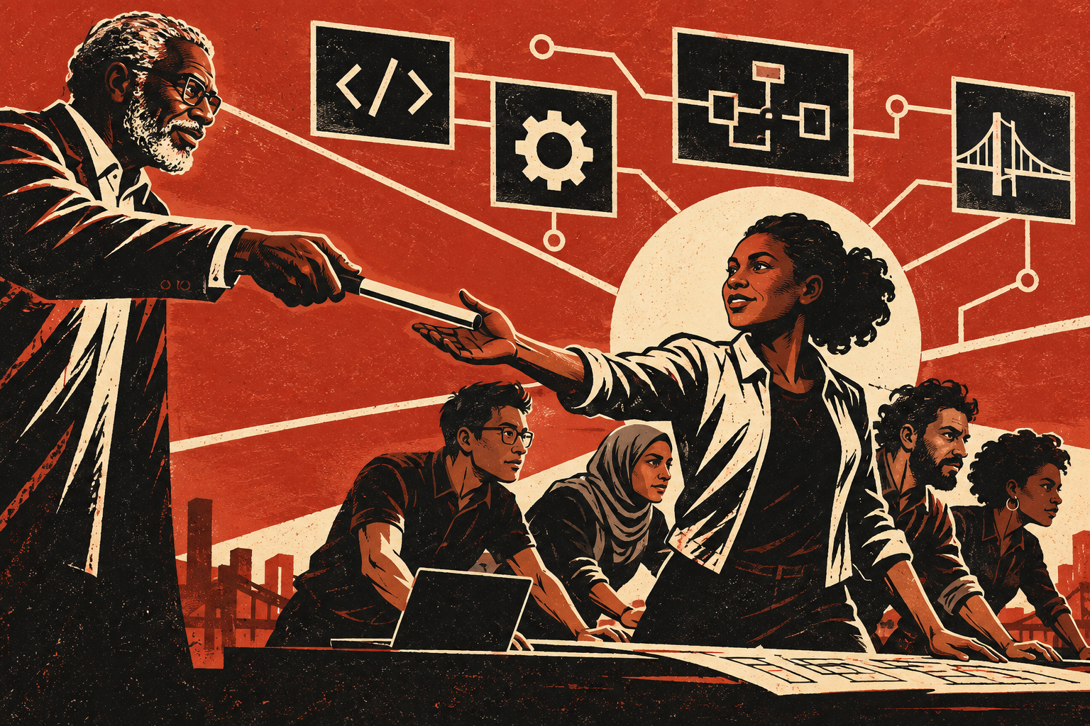 Accompagnement au management d’équipes techniques
